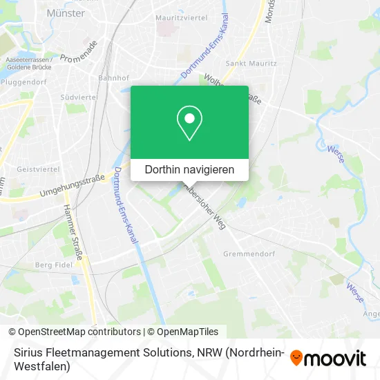 Sirius Fleetmanagement Solutions Karte