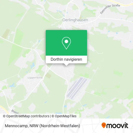 Mennocamp Karte