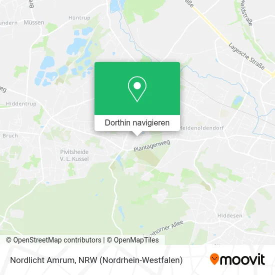 Nordlicht Amrum Karte