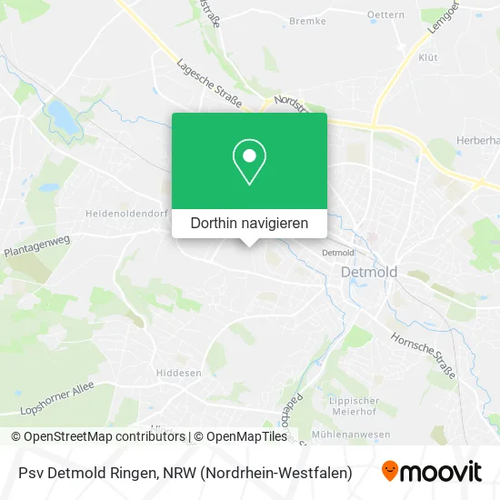 Psv Detmold Ringen Karte