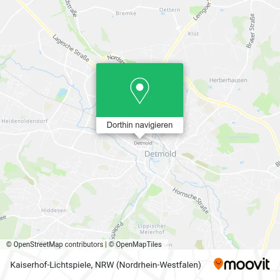 Kaiserhof-Lichtspiele Karte