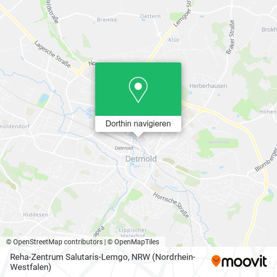 Reha-Zentrum Salutaris-Lemgo Karte