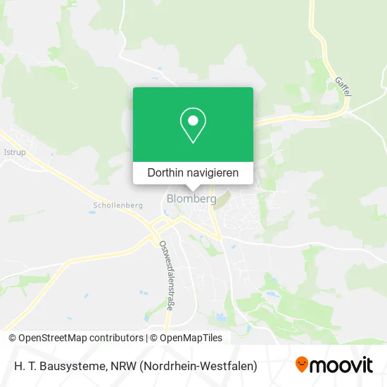 H. T. Bausysteme Karte