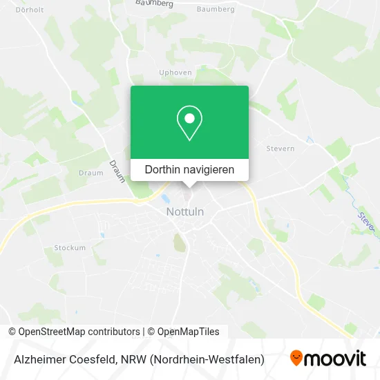 Alzheimer Coesfeld Karte