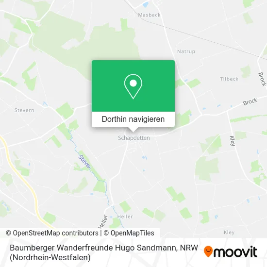 Baumberger Wanderfreunde Hugo Sandmann Karte