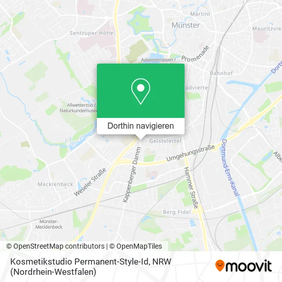 Kosmetikstudio Permanent-Style-Id Karte