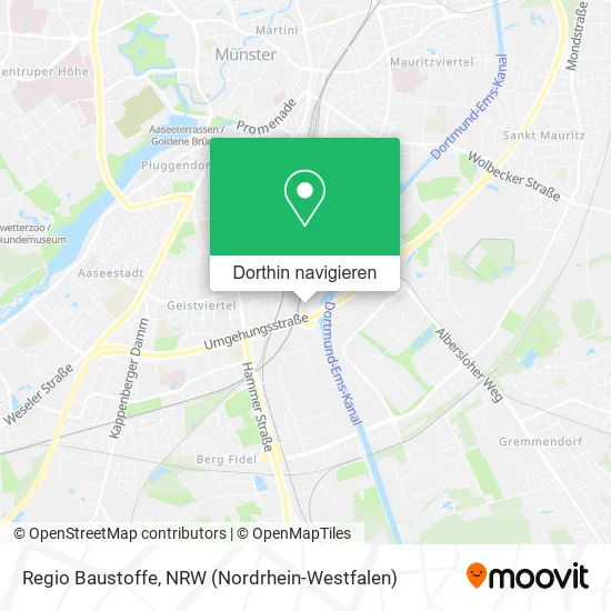 Regio Baustoffe Karte