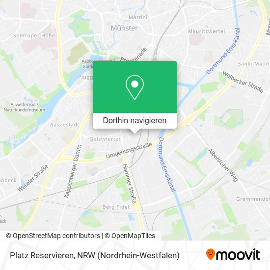 Platz Reservieren Karte