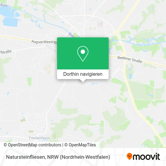 Natursteinfliesen Karte