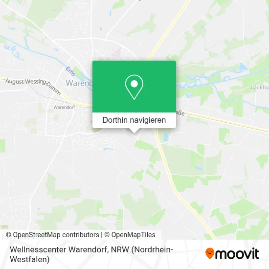 Wellnesscenter Warendorf Karte