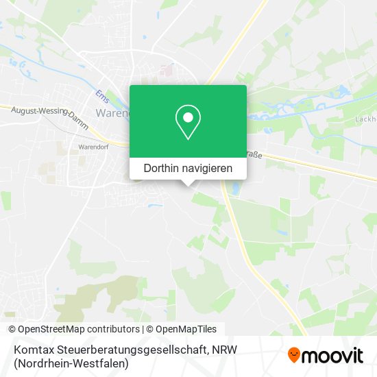 Komtax Steuerberatungsgesellschaft Karte