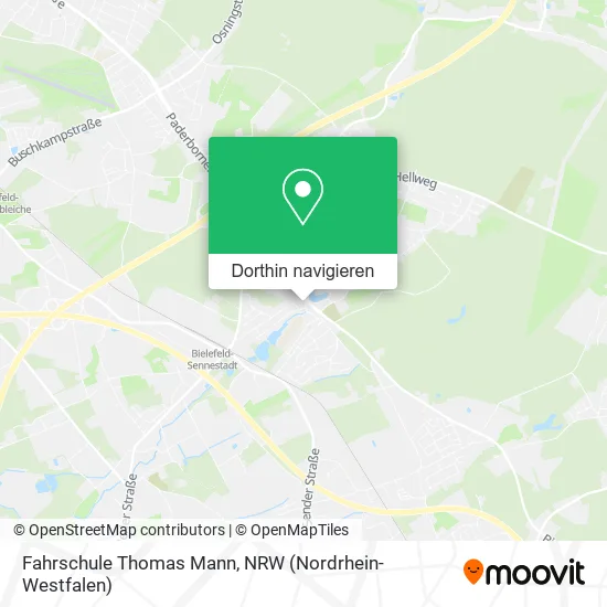 Fahrschule Thomas Mann Karte