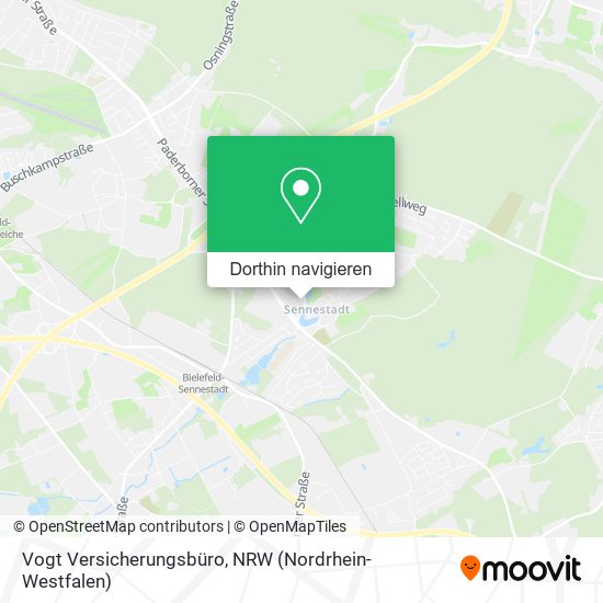 Vogt Versicherungsbüro Karte