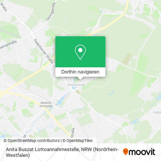 Anita Buszat Lottoannahmestelle Karte
