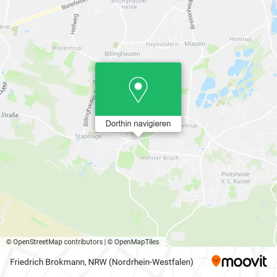 Friedrich Brokmann Karte