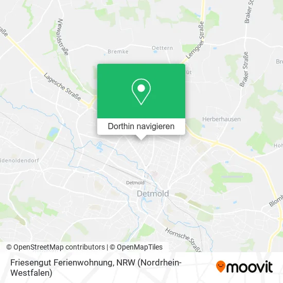 Friesengut Ferienwohnung Karte