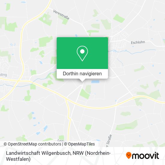 Landwirtschaft Wilgenbusch Karte