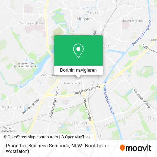 Progether Business Solutions Karte