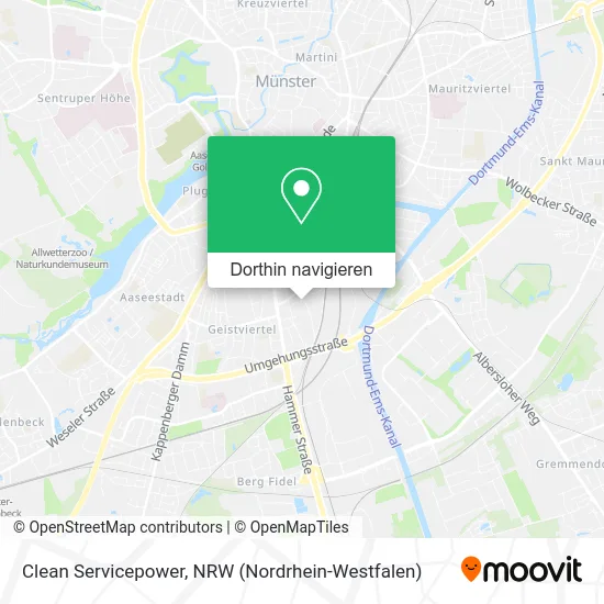 Clean Servicepower Karte