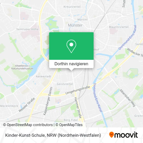 Kinder-Kunst-Schule Karte