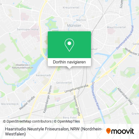 Haarstudio Neustyle Friseursalon Karte