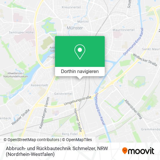 Abbruch- und Rückbautechnik Schmelzer Karte