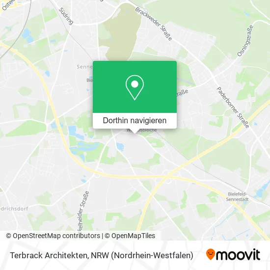 Terbrack Architekten Karte