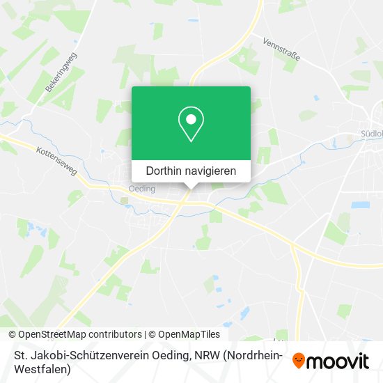 St. Jakobi-Schützenverein Oeding Karte