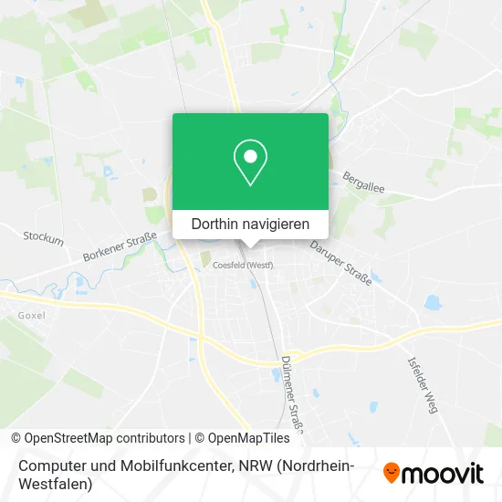 Computer und Mobilfunkcenter Karte