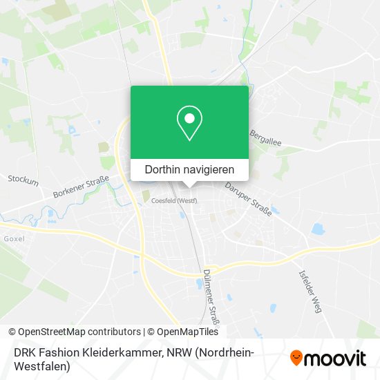 DRK Fashion Kleiderkammer Karte