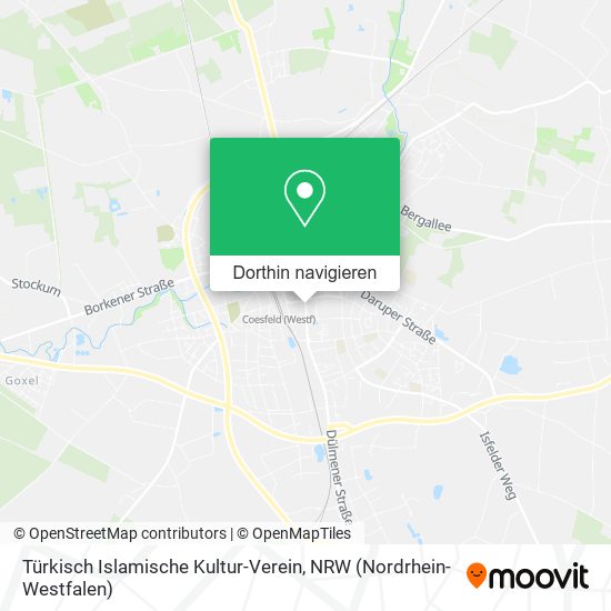 Türkisch Islamische Kultur-Verein Karte