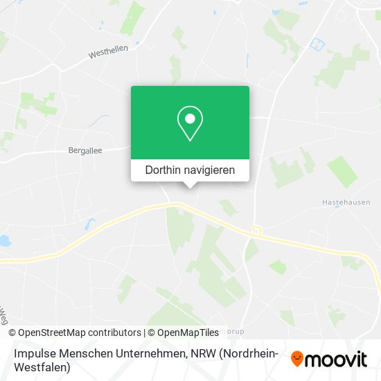 Impulse Menschen Unternehmen Karte