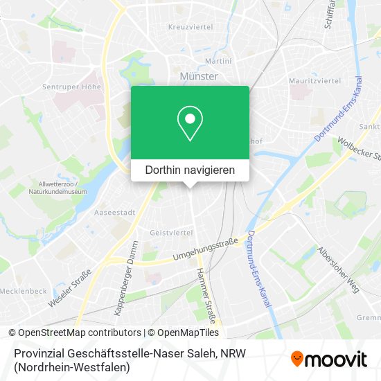 Provinzial Geschäftsstelle-Naser Saleh Karte