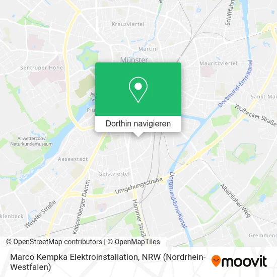 Marco Kempka Elektroinstallation Karte