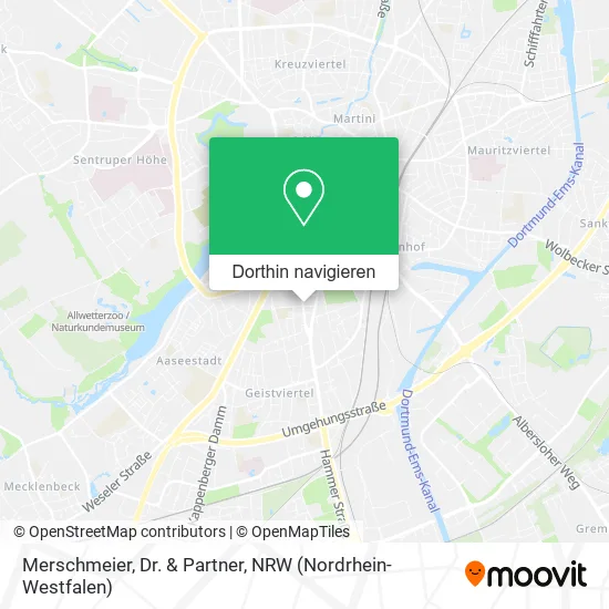 Merschmeier, Dr. & Partner Karte