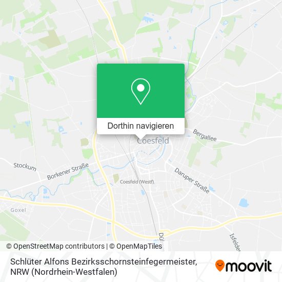 Schlüter Alfons Bezirksschornsteinfegermeister Karte