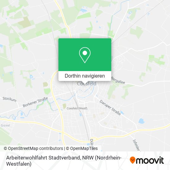 Arbeiterwohlfahrt Stadtverband Karte
