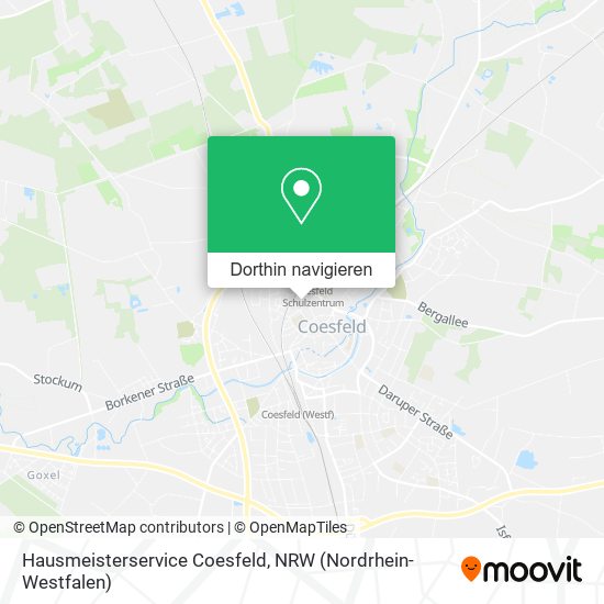 Hausmeisterservice Coesfeld Karte