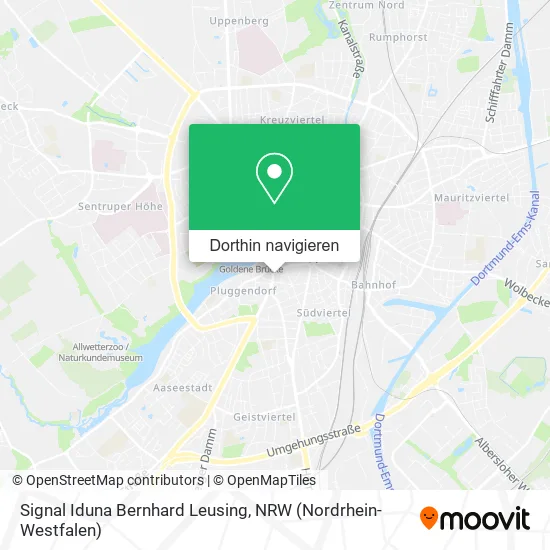 Signal Iduna Bernhard Leusing Karte