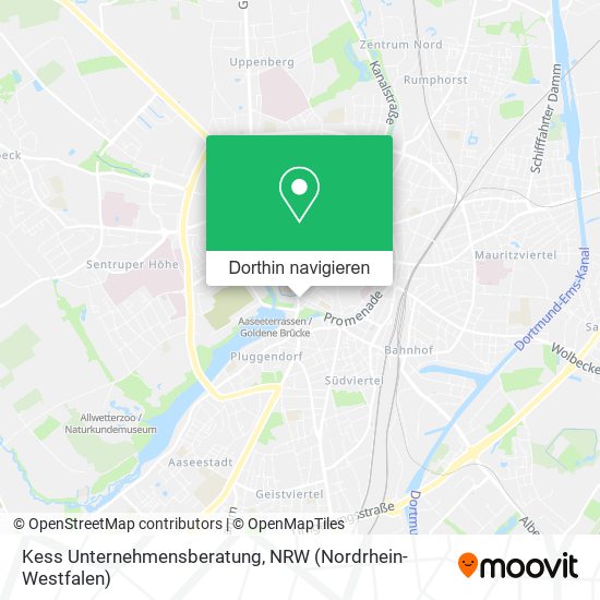Kess Unternehmensberatung Karte