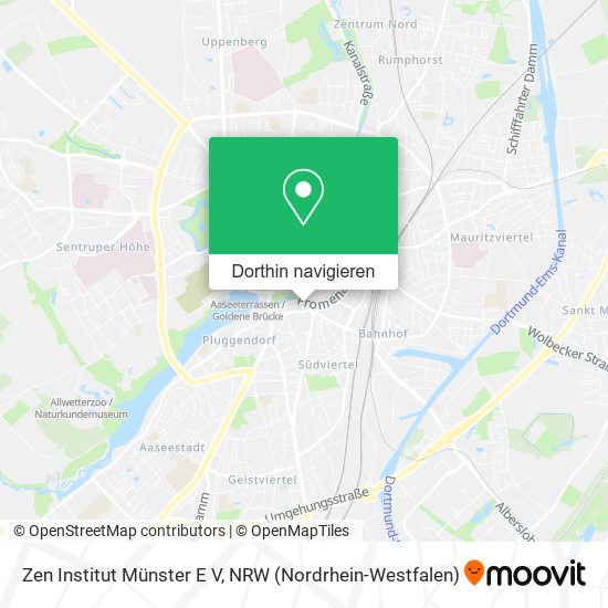 Zen Institut Münster E V Karte