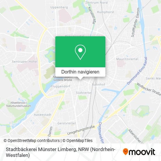 Stadtbäckerei Münster Limberg Karte