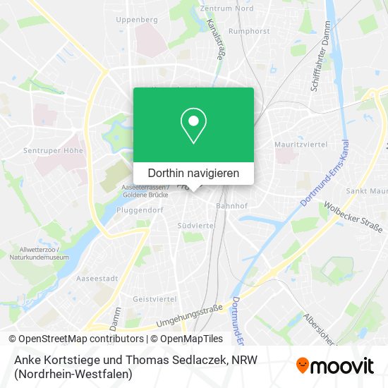 Anke Kortstiege und Thomas Sedlaczek Karte
