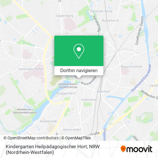 Kindergarten Heilpädagogischer Hort Karte