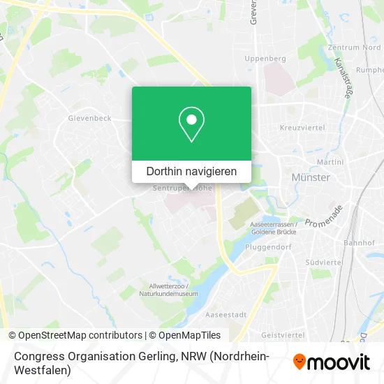 Congress Organisation Gerling Karte