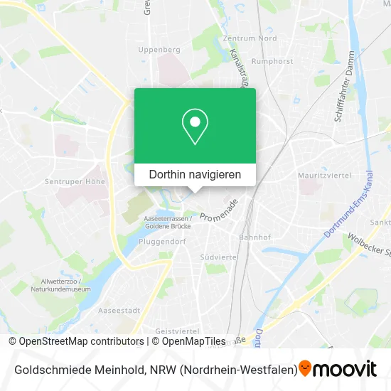 Goldschmiede Meinhold Karte