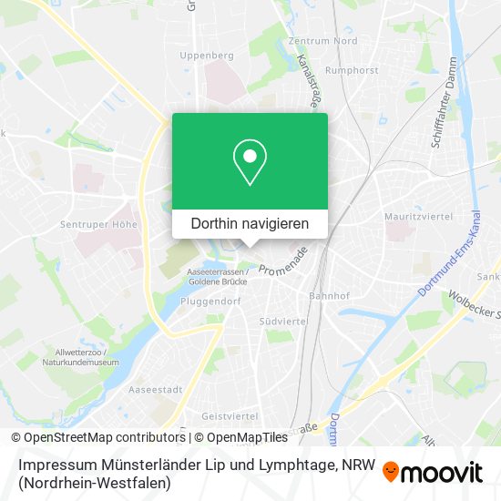 Impressum Münsterländer Lip und Lymphtage Karte