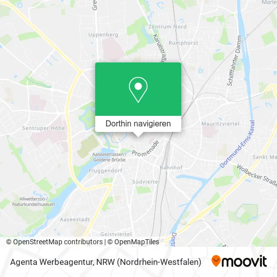 Agenta Werbeagentur Karte