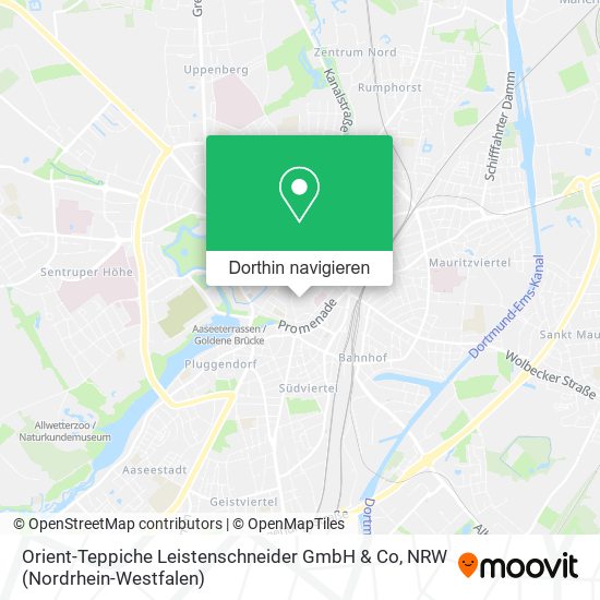 Orient-Teppiche Leistenschneider GmbH & Co Karte