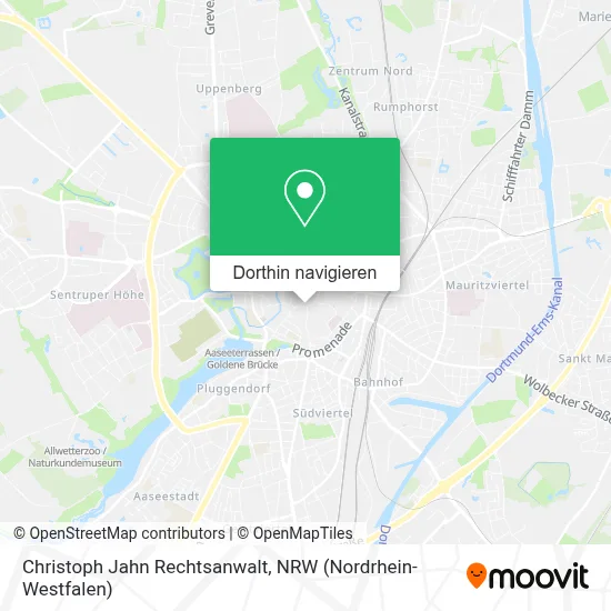 Christoph Jahn Rechtsanwalt Karte